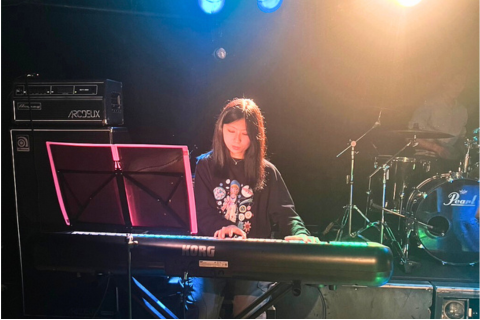 サークル活動（ジャズ研究会）でのライブ