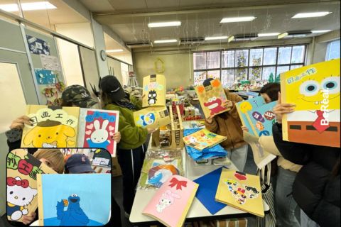 図画工作で作成した作品