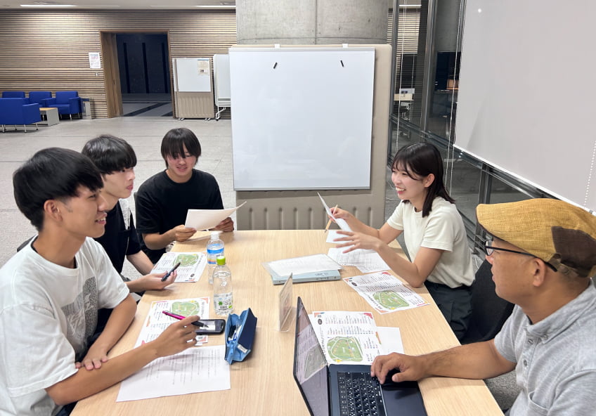 打ち合わせの様子