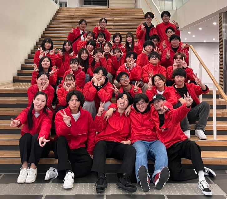大谷大学屋上