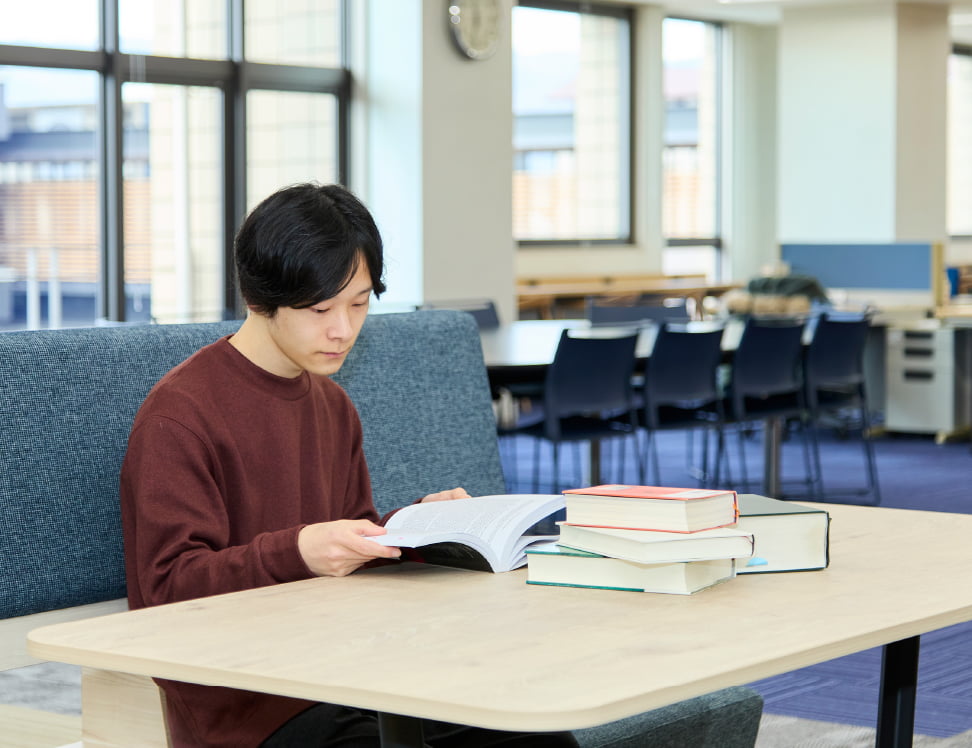 読書の様子