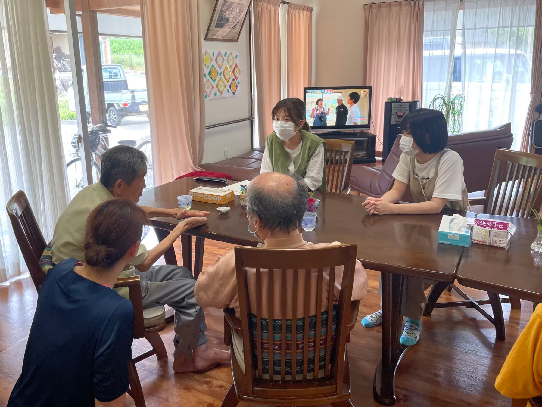 フィールドワークの様子