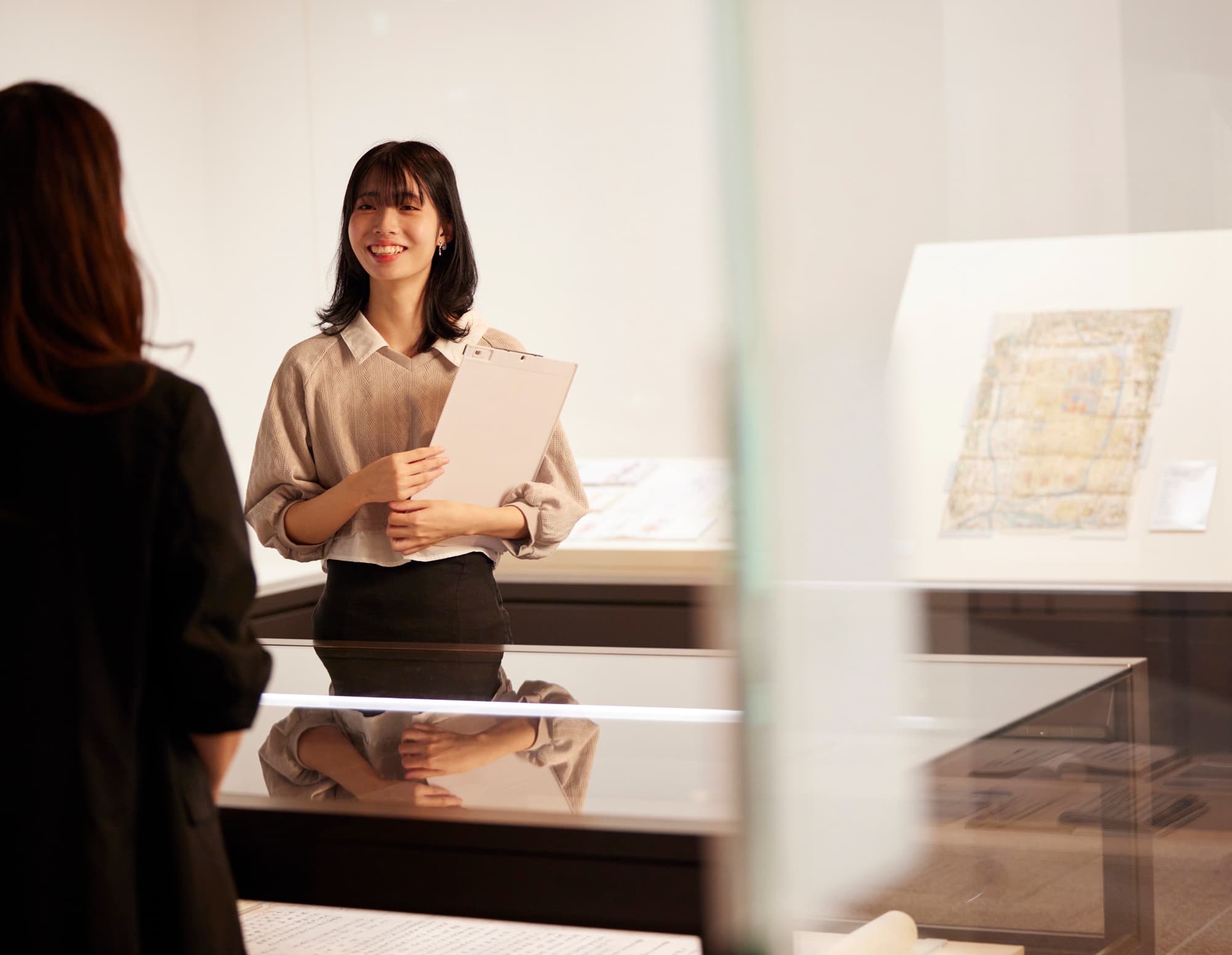 博物館での様子